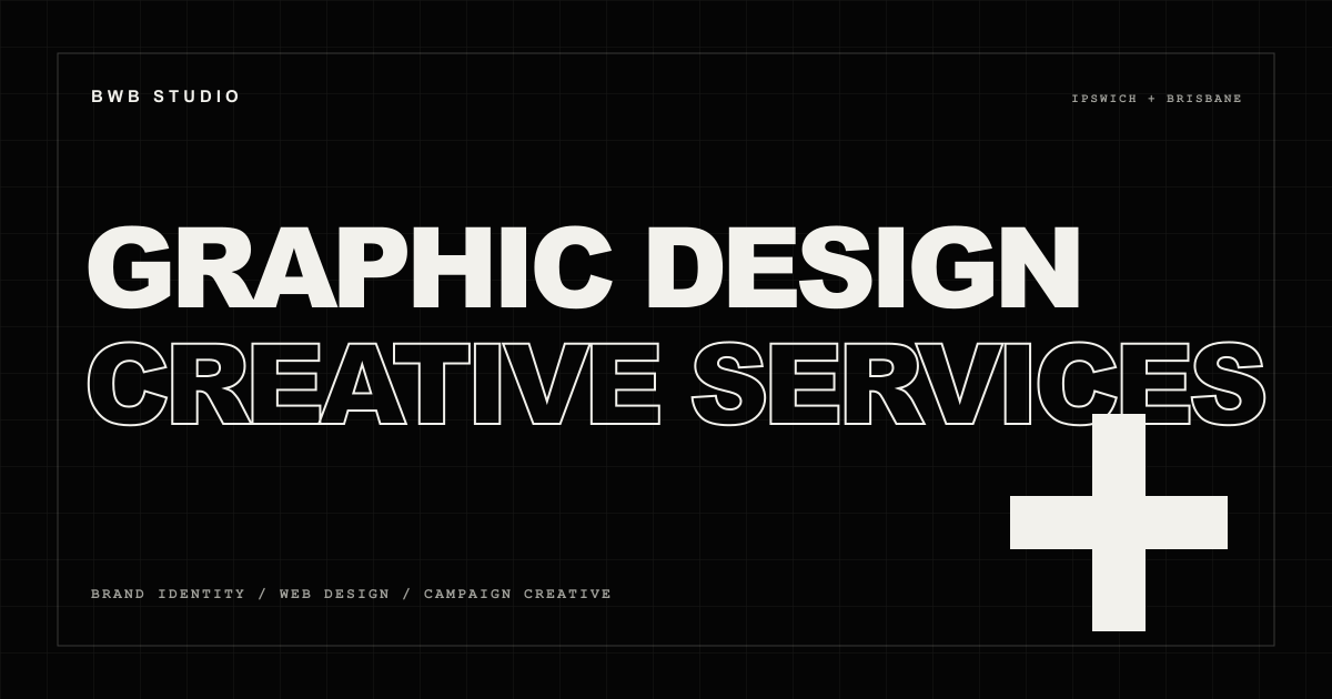 BWB Studio graphic design and creative services for Redbank, Ipswich and Brisbane.